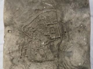 A model of Jerusalem by Edwin Smith, used in Sunday Schools. (Photo: North Devon Museums Service)