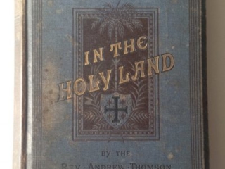 In some ways the soldiers were returning to familiar territory. They took guidebooks with them to Palestine. (Photo: North Devon Museums Service)