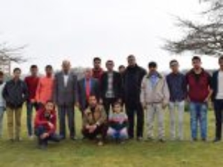 20. A cultural and educational visit by a local high school in Gaza (Photo courtesy of CWGC)