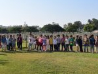 25. A visit to the CWGC by young children from KG1 and KG2 (Photo courtesy of CWGC)