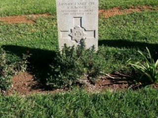 4. Boyce, E.E. L CPL 345940 (Photo: Nader Habash / CWGC)