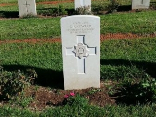 7. Cowler, C.R. Pte 7731 (Photo Nader Habash CWGC)