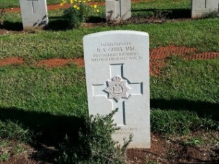 9. Gibbs, B.S. Pte 345160 (Photo: Nader Habash / CWGC)